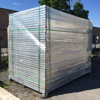 Clôture temporaire canadienne 6x9,5 pieds, panneau extra long HDG pour les enclos de la zone des bagages de l'aéroport de Montréal-Trudeau