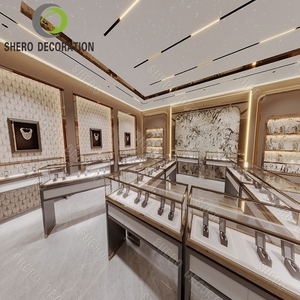 Vitrine de présentation de bijoux pour collection de bijoux, armoire en verre trempé, comptoir d'exposition pour salle d'exposition de bijoux - Product Image 3