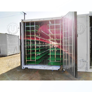 Tốt bán hoàn toàn tự động trang trại hệ thống thủy canh thức ăn gia súc nấm thức ăn gia súc phát triển phát triển container đậu nảy mầm Máy Nông Nghiệp - Product Image 2