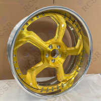 Jantes RCSR 20 22 24 26 28 30 pouces 5x120 5x114.3 6x139.7 Roues en aluminium forgé pour Chevy Chevrolet Impala Pontiac
