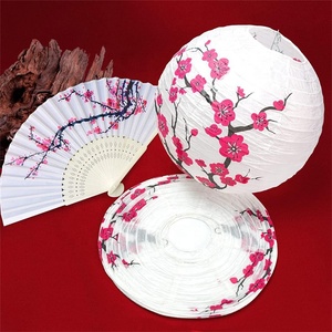 Farol de Papel Chino Japonés con Diseño de Flor de Cerezo Roja para Decoración de Restaurantes de Estilo Oriental, Hogar, Bodas <span class=keywords><strong>y</strong></span> Fiestas - Product Image 3