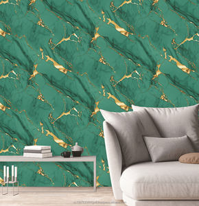 วอลเปเปอร์หินอ่อนกันน้ำ PVC วอลเปเปอร์ลายหินอ่อนสำหรับพื้นหลังผนังทีวีดีไซน์3D - Product Image 3