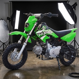 Motocicleta Todoterreno de 110cc, Monocilíndrica, 4T, Refrigerada por Aire, para Adolescentes y Adultos, con Marco Resistente, Frenos de Disco y Doble Tubo de Escape Recto, en Oferta - Product Image 1