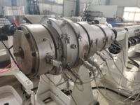 Manguera de plástico de PVC para Control de ordenador, máquina extrusora de línea de producción de tornillo individual, suministro de fábrica, fácil de operar