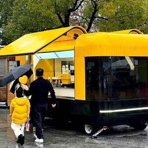 Food Truck Mobile <span class=keywords><strong>de</strong></span> Restauration Rapide avec Cuisine Complète <span class=keywords><strong>à</strong></span> <span class=keywords><strong>Vendre</strong></span> - Norme Américaine - Idéal pour la Rue et les Petites Concessions - Product Image 1