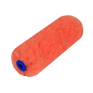 Rouleau de peinture miniature en polyester orange de 4 pouces pour usage industriel, bricolage et OEM, épaisseur de fibres de 15 mm, idéal pour la peinture murale - Vente chaude - Product Image 1