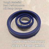 Hochwertige HongFeng HF-201 Hydrauliköldichtung, Stangen-U-Ring aus Gummi-Kunststoff FKM/NBR für Hydraulikzylinder