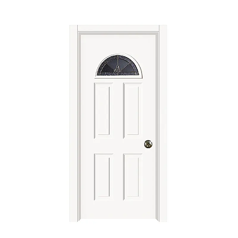 Büyük indirim ODM beyaz çelik panelli kapı ucuz iç ahşap yatak odası kapıları