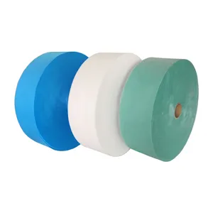 SMS PP Hydrophilic Melt Blown Nonwoven Raw material Recycled Polypropylene Spunbond Non woven Fabric With Factory Price