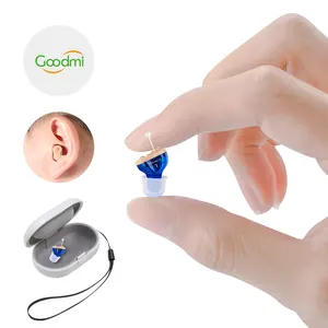 Le plus récent produit amplificateur d'oreille à coque transparente mini aide auditive