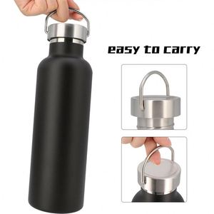 Bouteille d'eau isotherme portable en acier inoxydable à double paroi sous vide de 500 ml pour voitures – Prix usine - Product Image 3