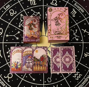[Caja de Regalo] Mazo de Cartas Clásico Rider-<span class=keywords><strong>Tarot</strong></span>, Impresión Láser, PVC, Plástico, Resistente al Agua, Juego Completo, Personalizable, Rectangular - Product Image 4