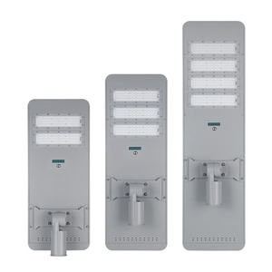 ไฟถนนโซลาร์เซลล์แบบรวม 100W กันน้ำ IP65 ตัวเรือนอะลูมิเนียมหล่อขึ้นรูป ไฟ LED สำหรับภายนอกอาคาร แสงสว่าง 6000K ให้การมองเห็นสูง 3 - Product Image 1