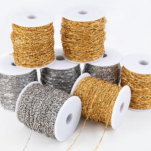 Impermeabile 18k PVD oro acciaio inossidabile catene di collegamento bastone fatto a mano catena sottile fai da te per la creazione di gioielli di trovare materiale - Product Image 1