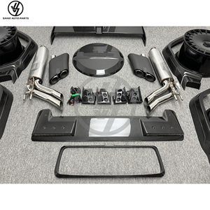 Nuevo Parachoques de Fibra de Carbono Seca Estilo B para Mercedes-Benz Clase G W465 W464 G500 G63 2019-2025, Tejido Brillante, Precisión 1:1 - Product Image 5