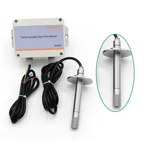 HG803 lange long tube Stainless steel split probe meter 4 20mA rs485 temperature and humidity sensor transmitter