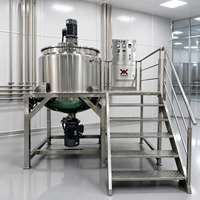 Machine de mélange liquide à prix d'usine, homogénéisateur pour crème cosmétique et détergent