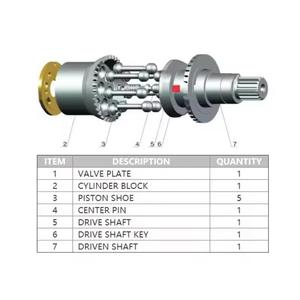 ชุดซ่อมปั๊มไฮดรอลิกใหม่สำหรับ Volvo/F11-005~250/F12-060/080/110-MF-1H ซีรีส์ อะไหล่ไฮดรอลิก - Product Image 3