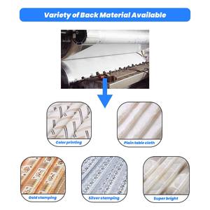 Boen commercio all'ingrosso <span class=keywords><strong>PVC</strong></span> stampa pizzo bianco <span class=keywords><strong>tovaglia</strong></span> in vinile copertura della tavola pizzo <span class=keywords><strong>PVC</strong></span> tovaglie - Product Image 6