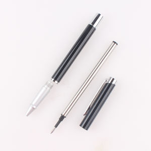 Bolígrafo de Gel Metálico Delgado de Lujo, el Más Vendido al por Mayor, con Logotipo Personalizado, Tinta Negra Tipo Parker, Recargable e Imprimible - Product Image 6