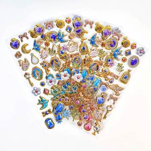 Pegatina Decorativa Personalizada para Teléfono Móvil, Relieve 3D, Diamantes, Dibujos Animados para Niños, Gel de Cristal, DIY, Resistente al Agua y a Desgarros - Product Image 1