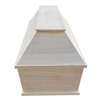 Ataúd de estilo alemán ataúdes funerarios de madera
