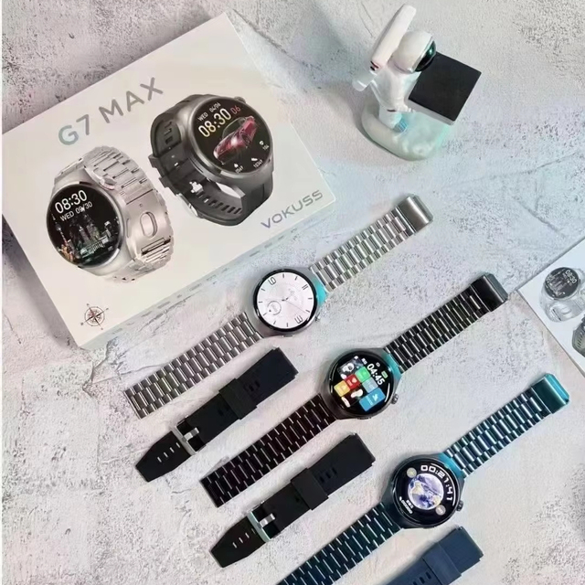 2026 NEW G7 MAX Smartwatch 1.53-inch Bt Call AI Voice Assistant NFC Health Exercise Monitoring Man Woman Watch 3 Sold