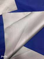 Tissu supérieur 190T en tissu 100% Polyester avec revêtement en argent teint solide avec WR pour tente/bâche/auvent et voiture/moto