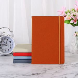 Student School <b>Diary</b> Notebook Wholesale Cheap PU Leather A5 Hardcover with Elastic Band Gift Customizable Size - Product Image 2