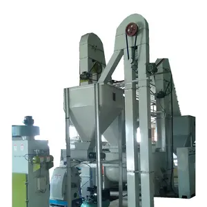 1-2 TPH animal feed production line small feed mill plant animal food processing machine