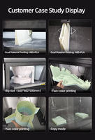 Imprimante 3D professionnelle de qualité industrielle, grand volume d'impression, adaptée au prototypage de pièces automobiles, de gabarits et de fabrication d'outils.