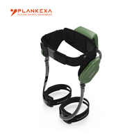 Exosquelette robot portable pour la jambe, rechargeable, en fibre de carbone, alliage d'aluminium et nylon, avec reconnaissance de la marche par IA