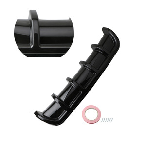 Diffuseur de pare-chocs arrière de voiture à 6 ailerons en aileron de requin, protection de lèvre de spoiler, diffuseur de châssis - Product Image 3