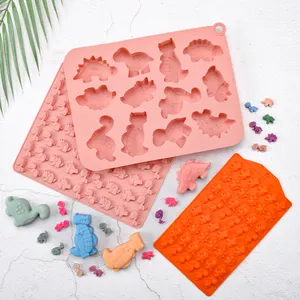 Wholesale custom jelly candy mold diy silicone cake moulds silicone molds for chocolate and candy set