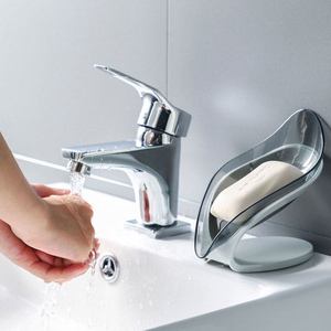 กล่องสบู่แบบแขวนผนัง ปี 2023 สำหรับห้องน้ำ ไม่ต้องเจาะผนัง ชั้นวางคู่ ระบายน้ำได้ ใช้สำหรับซักผ้า - Product Image 2