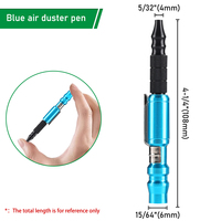 LAVIE Pistolet dépoussiéreur à air à connexion directe au compresseur d'air pour un nettoyage efficace Mini pneumatique portable