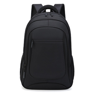 Men's Anti-Theft <b>Backpack</b> 20-35L Large Capacity Commuter Travel Bag Solid Color Detachable Straps Interior Zipper Pocket - Product Image 4