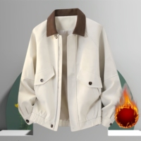 Blouson de baseball vintage personnalisé pour homme, coupe-vent, en PU, grande taille, chaud et imperméable pour l'hiver et les activités de plein air