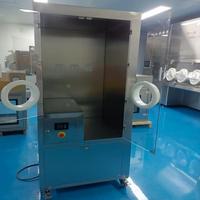 Caja de Guantes Aislante de Acero Inoxidable 304 con Filtro HEPA 99.995%, Ruedas Móviles, Control PLC, Uso en Laboratorio, Tamaño Personalizable, Sala Limpia