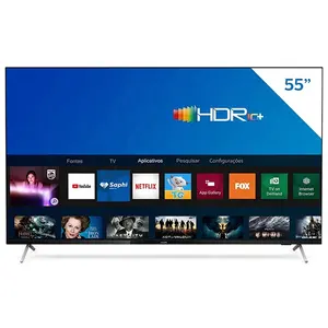 TV LED 55 Inci HD 4K Layar Datar, TV Pintar Paling Populer Di 2021