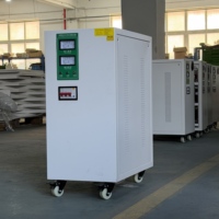 Estabilizador de Voltaje Servo Trifásico Guangchuang TNS-100kVA de 100 KVA con Pantalla Digital y 98% de Eficiencia para Línea de Autopartes