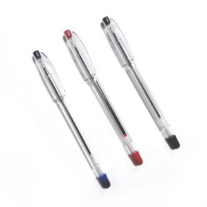 Factory Price Surwin Plastic Student School Stationery <b>Ballpoint</b> <b>Pen</b> 1.0mm Smooth Writing for Office Use - Product Image 2
