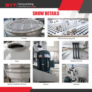 מכונת סינון חלקיקי פסולת מסך רטט עגול עם אישור CE - Product Image 5