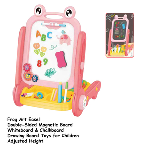 Nuovo Cavalletto da Disegno a Forma di Rana per Bambini, Lavagna Magnetica Bifacciale Educativa per Disegno e Pittura - Product Image 2