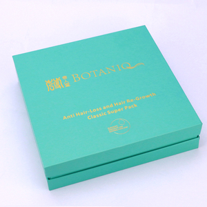 Scatola Regalo in Cartone Rigido con Logo Personalizzato Stampato in Lamina d'Oro e Inserto in Schiuma EVA Nera per Confezioni di Prodotti per la Cura dei Capelli e Cosmetici - Product Image 4