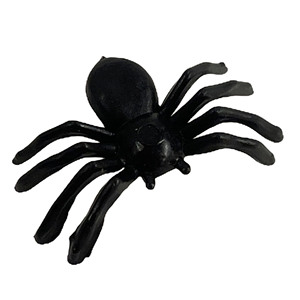 Plastic Black Spider Simulation Little Spider Mini Little Spider Halloween Decoration Accessories Spider Toy Decorations - Product Image 3