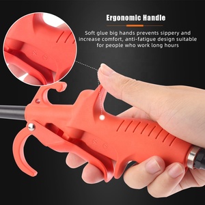 SPTA Pistola ad Aria Compressa da 100mm ad Alta Potenza con Impugnatura in Gomma Antiscivolo, Ugello Multifunzione per <span class=keywords><strong>Dettagli</strong></span> Auto e Pulizia Computer - Product Image 6
