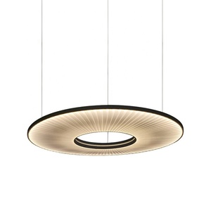 Vải bóng râm treo đèn chùm cho phòng khách hội trường cách cầu thang trần cao ánh sáng mặt dây chuyền thiết kế hiện đại đơn giản thả đèn - Product Image 6