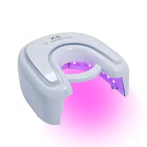 Pro cure 48w X8 紫外线 led灯 48w 美甲指甲干燥机混合指甲凝胶紫外灯用于干燥凝胶波兰冰灯