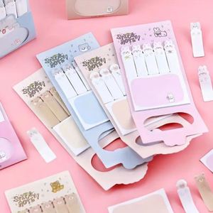 Creative Cartoon Portable Notebook Student Convenient Sticky Note Combination Index Tabs Back-to-School Essentials Memo <b>Pads</b> - Product Image 2